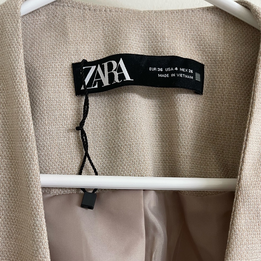 Zara Basic Blazer - image 4